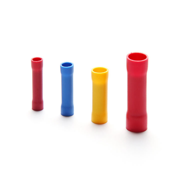 12-10 AWG Insulated Butt Crimp Connectors Terminals With PVC Insulation
