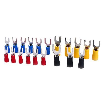 Placcaggio dello strumento di piegatura di Tin Insulated Spade Terminal Connector 14-12 A.W.G