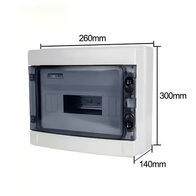 Casella di distribuzione elettrica a pannello aperto elettricità esterna IP65 impermeabile HA12