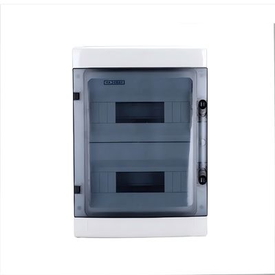 Casella di distribuzione esterna a giunzione in plastica ABS a resistenza all'acqua 24 vie HA Modello IP65