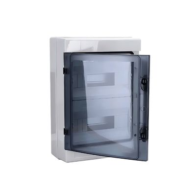 Casella di distribuzione esterna a giunzione in plastica ABS a resistenza all'acqua 24 vie HA Modello IP65