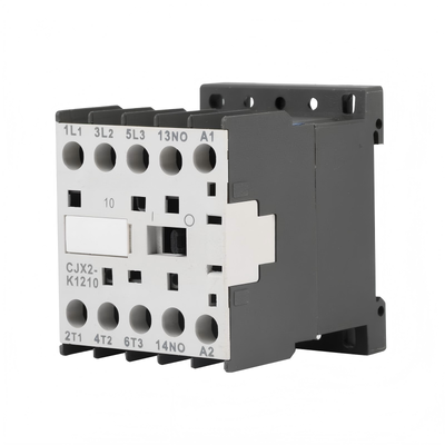 Contattore elettrico magnetico mini Cjx2-K1610 a 3 poli trifase 1NO o 1NC, AC 110V 48V 24V