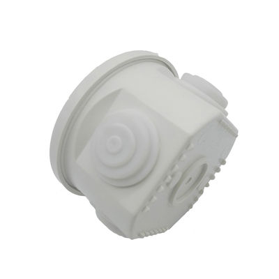 Recinzione impermeabile elettrica 85*85*50mm del contenitore IP65 di ABS bianco